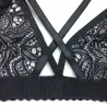 Sexy kanten bh - gekruiste bandjes aan de voorkantLingerie