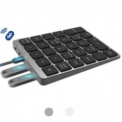 Draagbaar numeriek toetsenbord - Bluetooth - met USB HUB-splitterToetsenborden