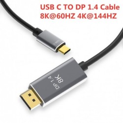 Thunderbolt 3 - 4K - 8K - USB C naar DP1.4 kabelKabels