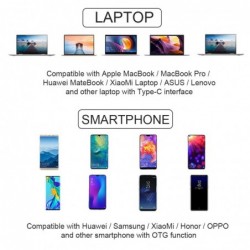USB type C - hub type-C - hdmi 4k - vga adapter