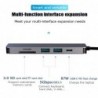 USB HUB-C HUB-adapter - 6 in 1 USB-C naar USB 3.0 HDMI - splitterHDMI-schakelaars