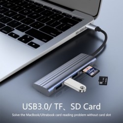 USB C / HUB Type-C naar multi USB 3.0 HUB HDMI-adapter - dock - splitterHDMI-schakelaars