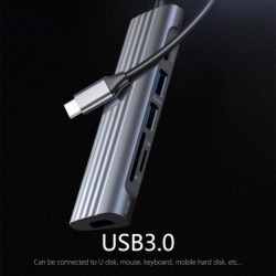 USB C / HUB Type-C naar multi USB 3.0 HUB HDMI-adapter - dock - splitterHDMI-schakelaars