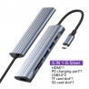 USB C / HUB Type-C naar multi USB 3.0 HUB HDMI-adapter - dock - splitterHDMI-schakelaars