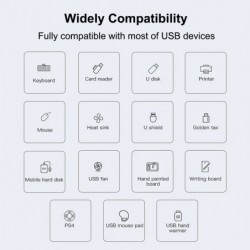 USB-C - HUB 3.0 3.1 Type-C - 4-poorts multisplitter - adapter OTGSplitters
