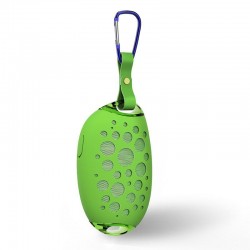 MG X1 - draadloze Bluetooth speaker - met microfoon/haak - waterdicht - handsfree bellen - mango vormBluetooth Luidsprekers