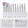 Keramische boortjes - kegelpunten - voor elektrische manicure/pedicure machine - 10 stuksNagelfrees / Nagelboor