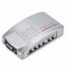 PC-signaalomzetterbox - adapter - VGA naar TV AV RCA - NTSC PALHDMI-schakelaars