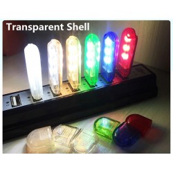 Portable night light - reading lamp - LED - USB - U-disk - 1.5W