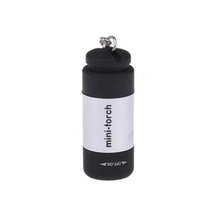 Mini zaklamp zaklamp - LED - USB - oplaadbaar - waterdicht - met sleutelhangerZaklampen