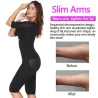 Afslankende bodysuit - armen / taille / dijen - full body shaper - met ritsJumpsuits