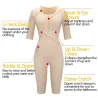 Afslankende bodysuit - armen / taille / dijen - full body shaper - met ritsJumpsuits