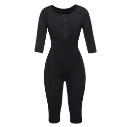 Afslankende bodysuit - armen / taille / dijen - full body shaper - met ritsJumpsuits
