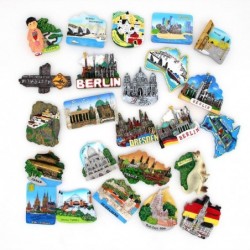 Toeristische 3D koelkastmagneten - Bhutan / Japan / Duitsland / Turkije / Australië / PraagKoelkastmagneten
