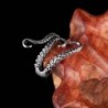 Octopus tentakelring - titanium staal - verstelbaarRingen