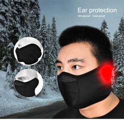 Motor gezichtsmasker - warme bivakmuts met oorbeschermingMondmaskers