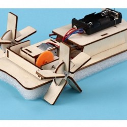 Kids DIY Wireless RC Model Scientific Experiment Kit Educational STEM Toys