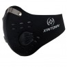 PM25 - masque protecteur buccal / facial - double valve d'air - anti bactérien / anti pollution