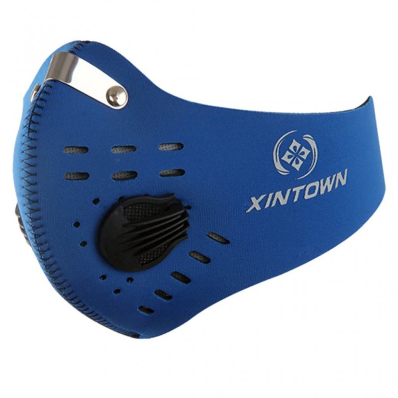 PM25 - beschermend mond- / gezichtsmasker - dubbele luchtklep - antibacterieel / anti-vervuilingMondmaskers