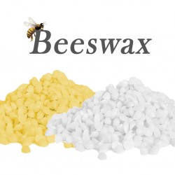 Natuurlijke bijenwas - voor het maken van kaarsen / lippenstift - wit / geelKaarsen & Houders