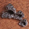 Big Brand Fashion Korean Jewelry Antique Silver Vintage Butterfly Brooches Shiny Noble Austrian Crystal Broches Femininos Bijoux