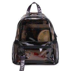 Fashionable transparent backpack - school bag
