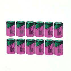 Batterie au lithium d'origine TL-5902 1/2AA ER14250 SL350 3.6V 1/2 AA PLC - 12 pièces