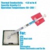 Thermal Grease Paste CPU Cooler Cooling Fan Heatsink Withe Thermal Pad high quality for GPU CPU