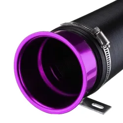 Car air filter - intake pipe - cold feed - flexible inlet duct induction - 76mmAir filters