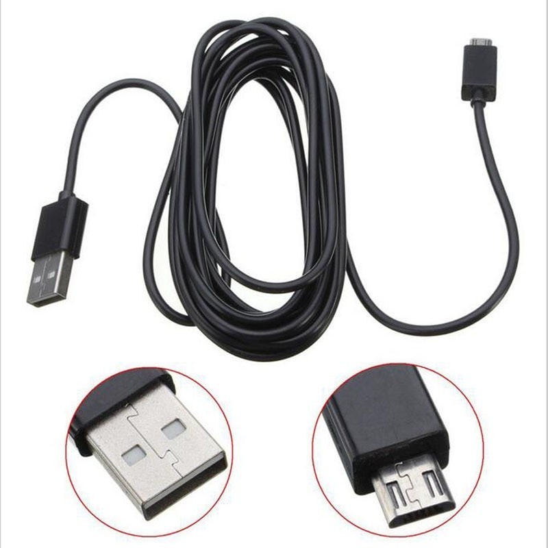 Charging Cable - extra long 3M -  for Sony playstation - PS4 -  Xbox - wireless