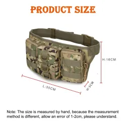 Militaire / tactische kleine tas - heupriem - waterdichtTassen