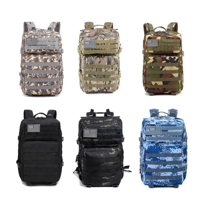 Tactische / militaire rugzak - camouflage - waterdicht - grote inhoud - 50LRugzakken