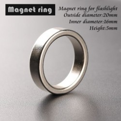 Magnetische ring / hoepel - voor Convoy zaklamp uiteinden staart - 20 mm * 16 mm * 5 mmMagneten
