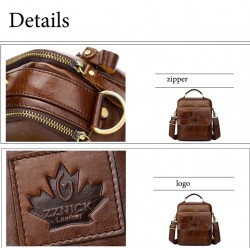 Elegant shoulder bag - with zippers - genuine leatherBags