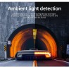 Bike brake light - turning light - flash tail rear lamp - laser line - with remote control - wireless - waterproofLights