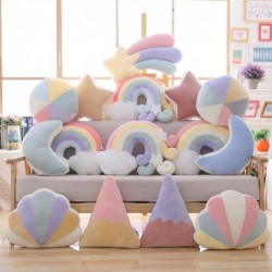Plush cuddly toys - sky series pillows - moon / shooting star / rainbow / shell