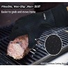 Long protective glove - for cleaning / BBQ - heat resistant - silicone - 1 piece