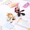 Big-Eye - bij - strass brocheBroches