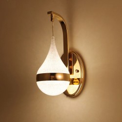 Moderne LED wandlamp - schans - goud ijzerWandlampen