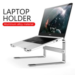 Laptop / tablet stand - aluminum - anti-skid