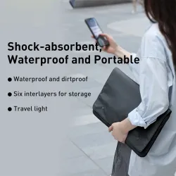 Laptop protective bag - waterproof cover - for MacBook Pro 16"