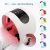 PDT LED gezichtsmasker - lichttherapie - huidverstrakking / verjonging / donkere vlekkenverwijderaar - 7 kleurenMondmaskers