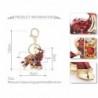 Colorful crystal elephant - keychain