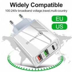 Universele oplader - snel opladen - 3.0 - PD - USB type-C - 30WOpladers