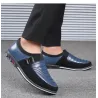 Elegant classic men's shoes - slip on