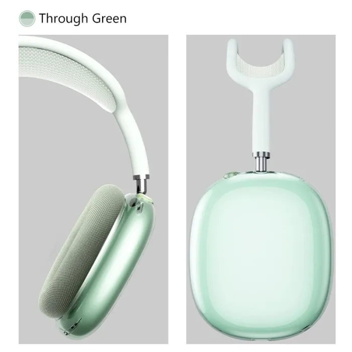 Transparent protective cover - for AirPods Max headphones - waterproof