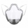 Transparant beschermend gezichtsmasker - plastic schild - met filterMondmaskers