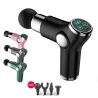 Mini massager gun - vibrator - spierontspanning - pijnverlichting - LCD-displayMassage
