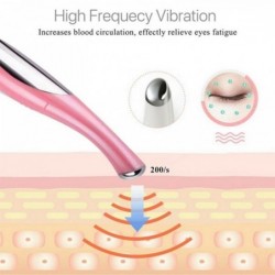 Mini elektrisch gezichtsmassageapparaat - vibratiepen - anti-rimpel / huidverjongingHuid
