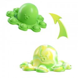 Pop It - anti-stress toy - push bubble - reversible octopus